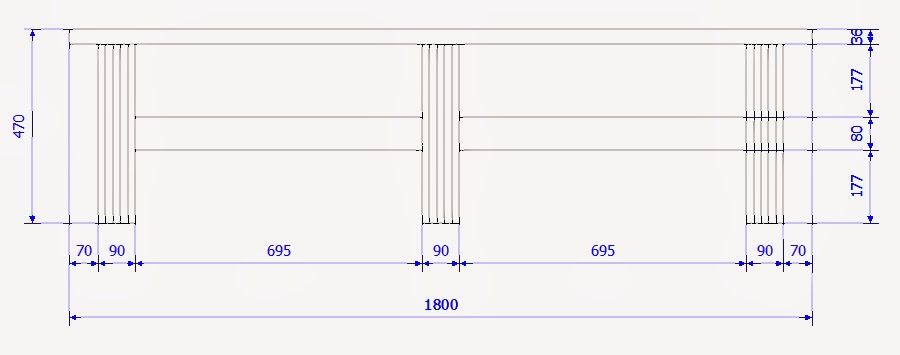 Marios Werkstatt: Projekt: Holzbank - Teil 1