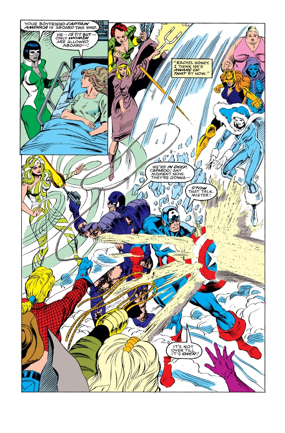 Read online Captain America (1968) comic -  Issue #390 - 10