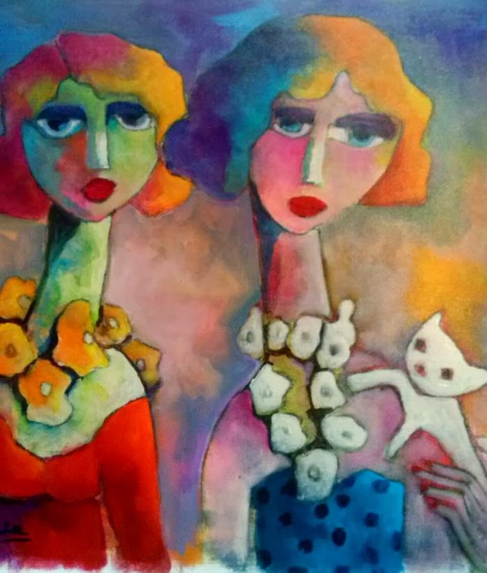 Фантастические пейзажи. Martine Dechavanne Fauve