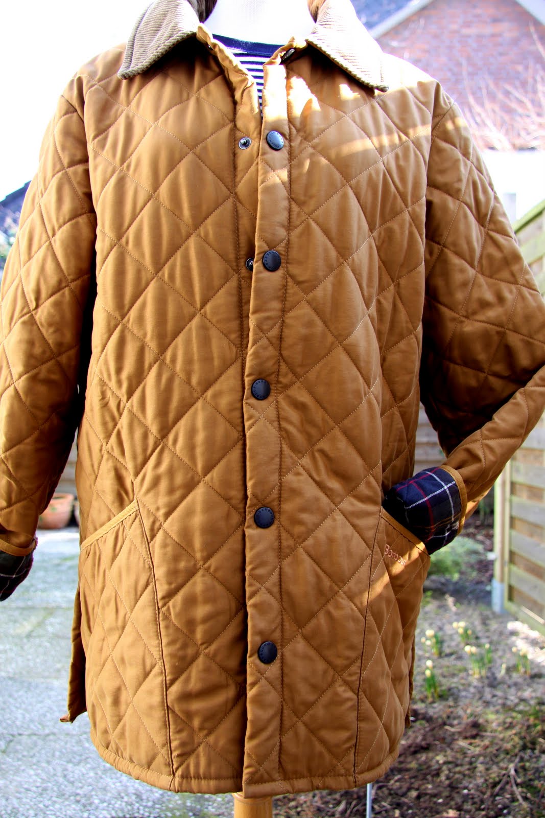 British Corner original Barbour Classic Eskdale Jacket Quilted