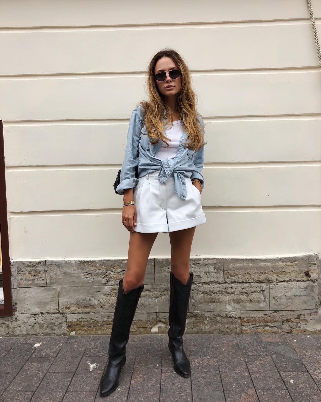 We Love This Chic Way to Style Boots for Spring