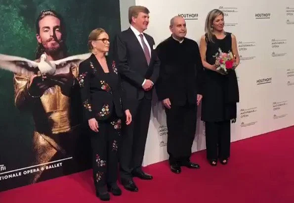 Queen Maxima attended premiere of 'Gurre-Lieder' opera performed at Dutch National Opera and Ballet