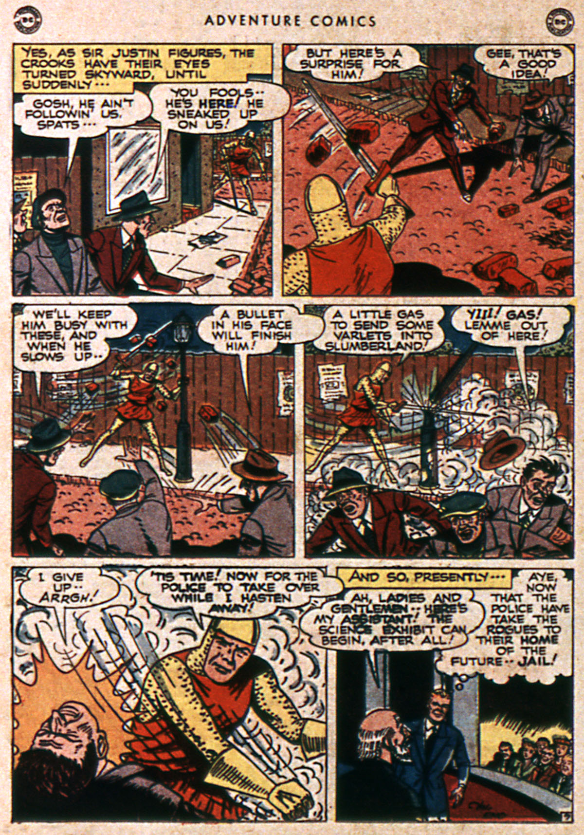 Read online Adventure Comics (1938) comic -  Issue #111 - 38
