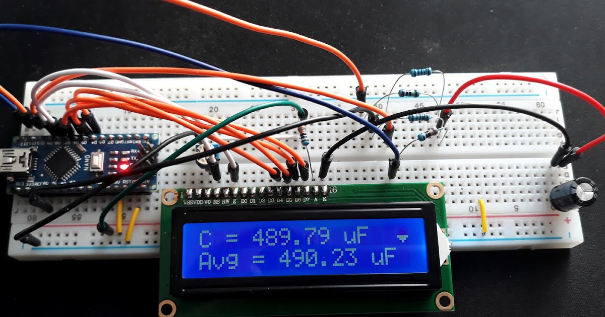 Rang terwijl Pygmalion Autoranging capacitance meter with LCD display · One Transistor