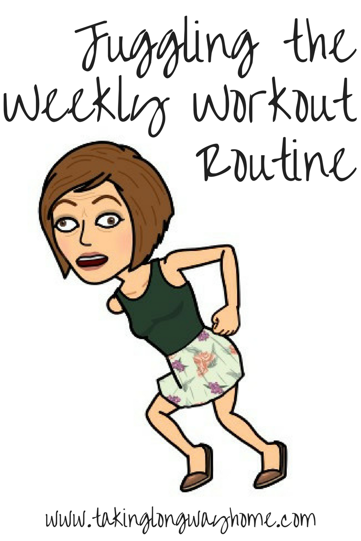 Juggling the Weekly Workout Routine
