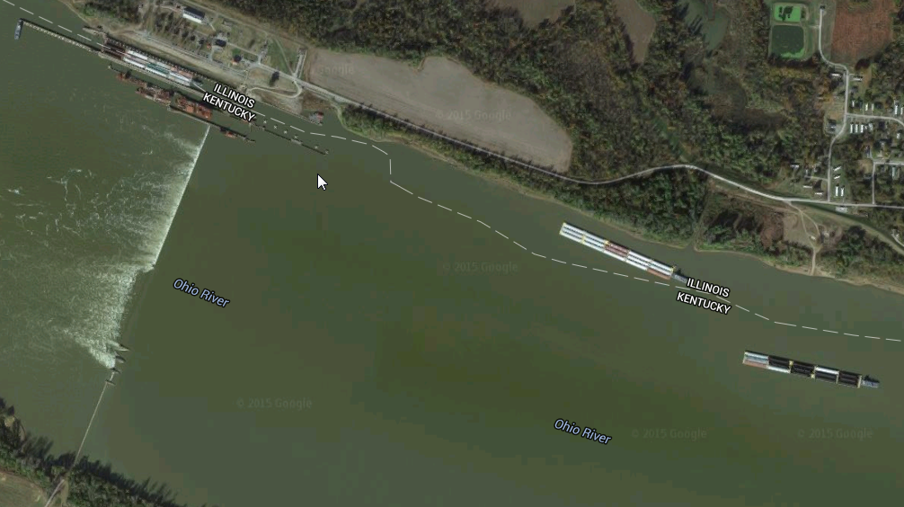 Industrial History Ohio River Lock and Dam 52