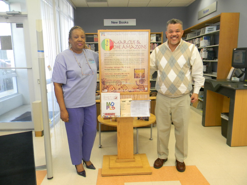 Geoffrey Philp Marcus and the Amazons Opa Locka Branch Library