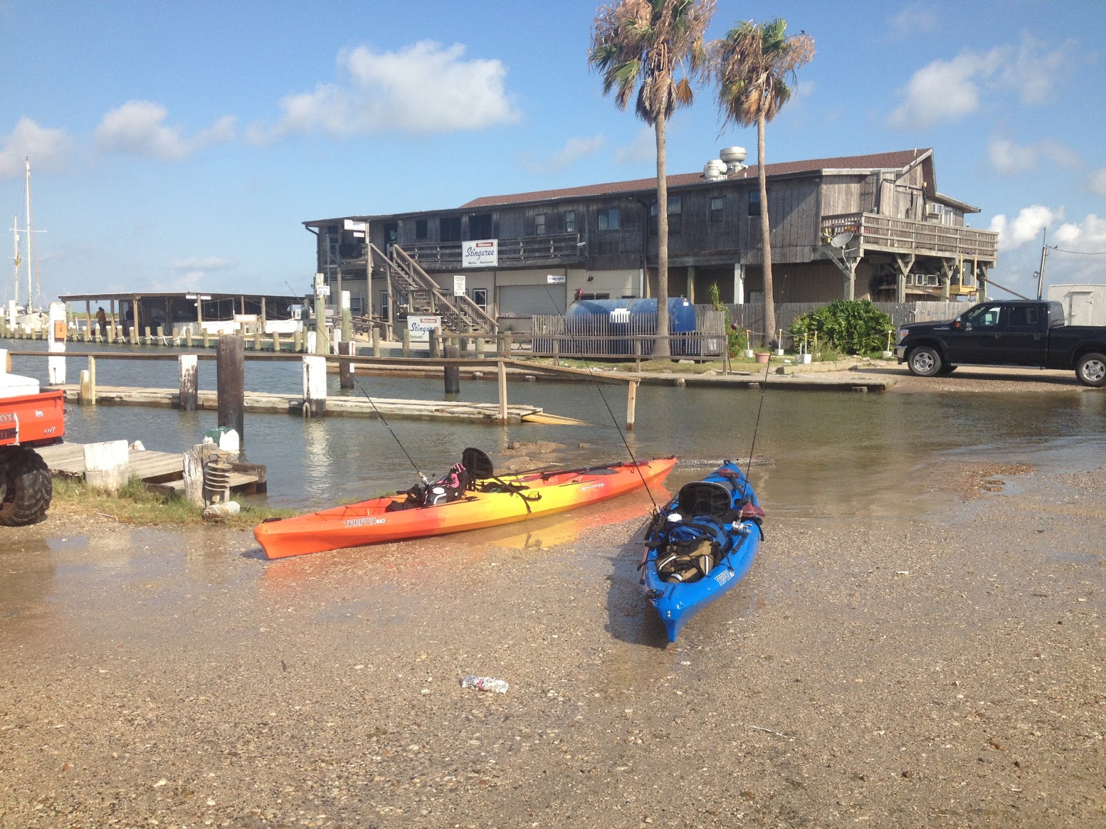Kayaking Houston and Beyond East Galveston Bay Stingaree Marina