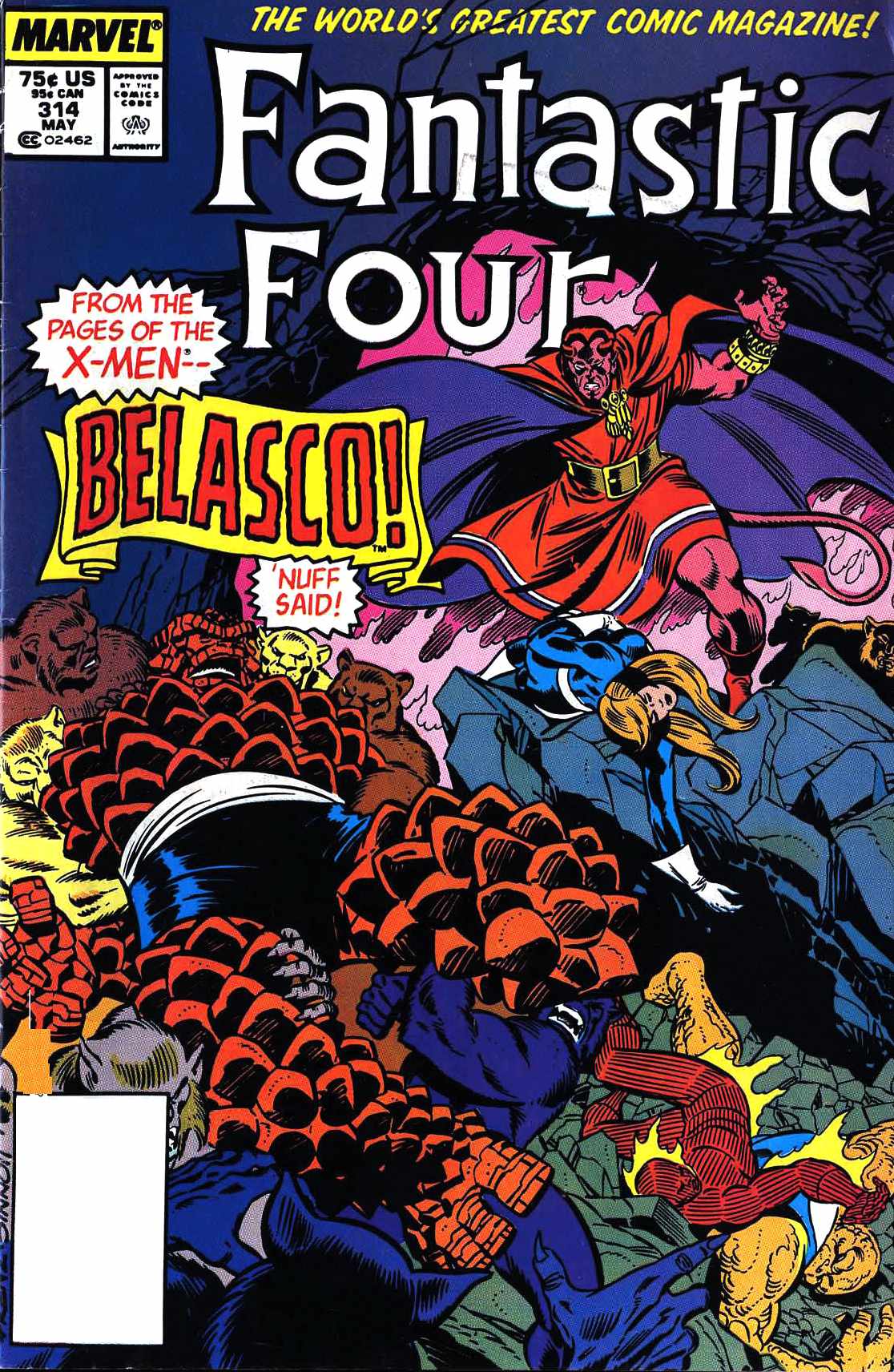 Read online Fantastic Four (1961) comic -  Issue #314 - 1