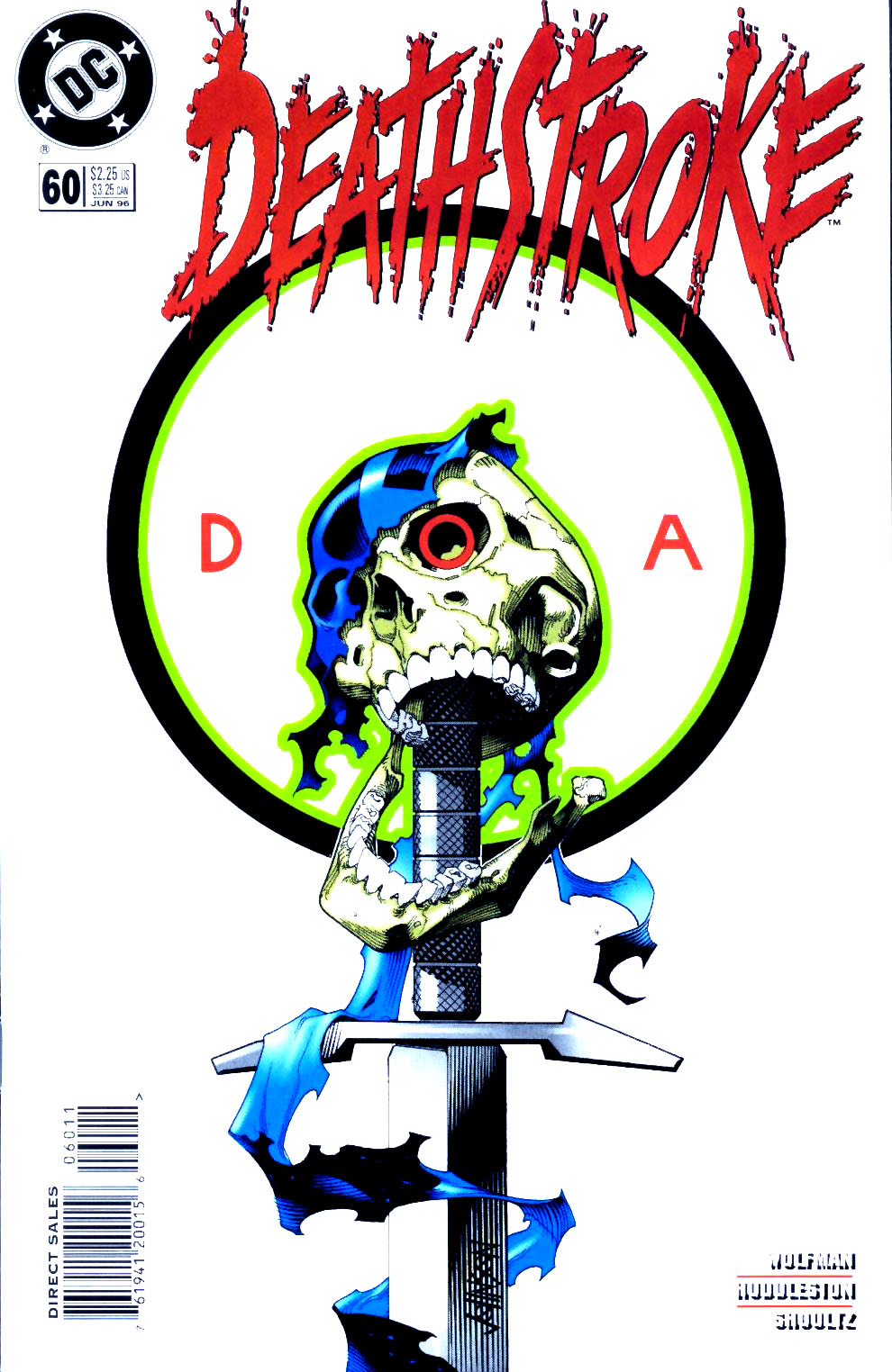 Read online Deathstroke (1991) comic -  Issue #60 - 1