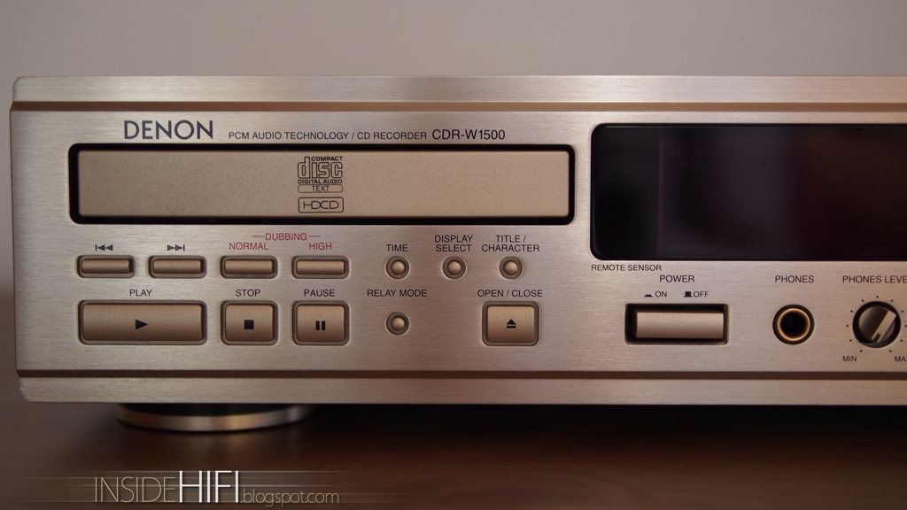 Inside HiFi Denon CDRW1500