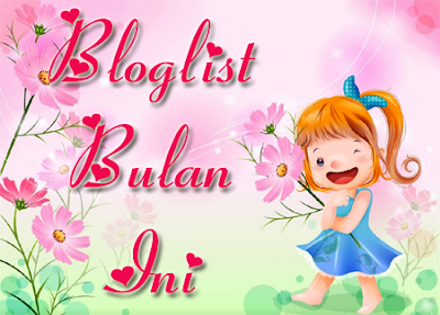 Bloglist Bulan Ini Ogos 2015