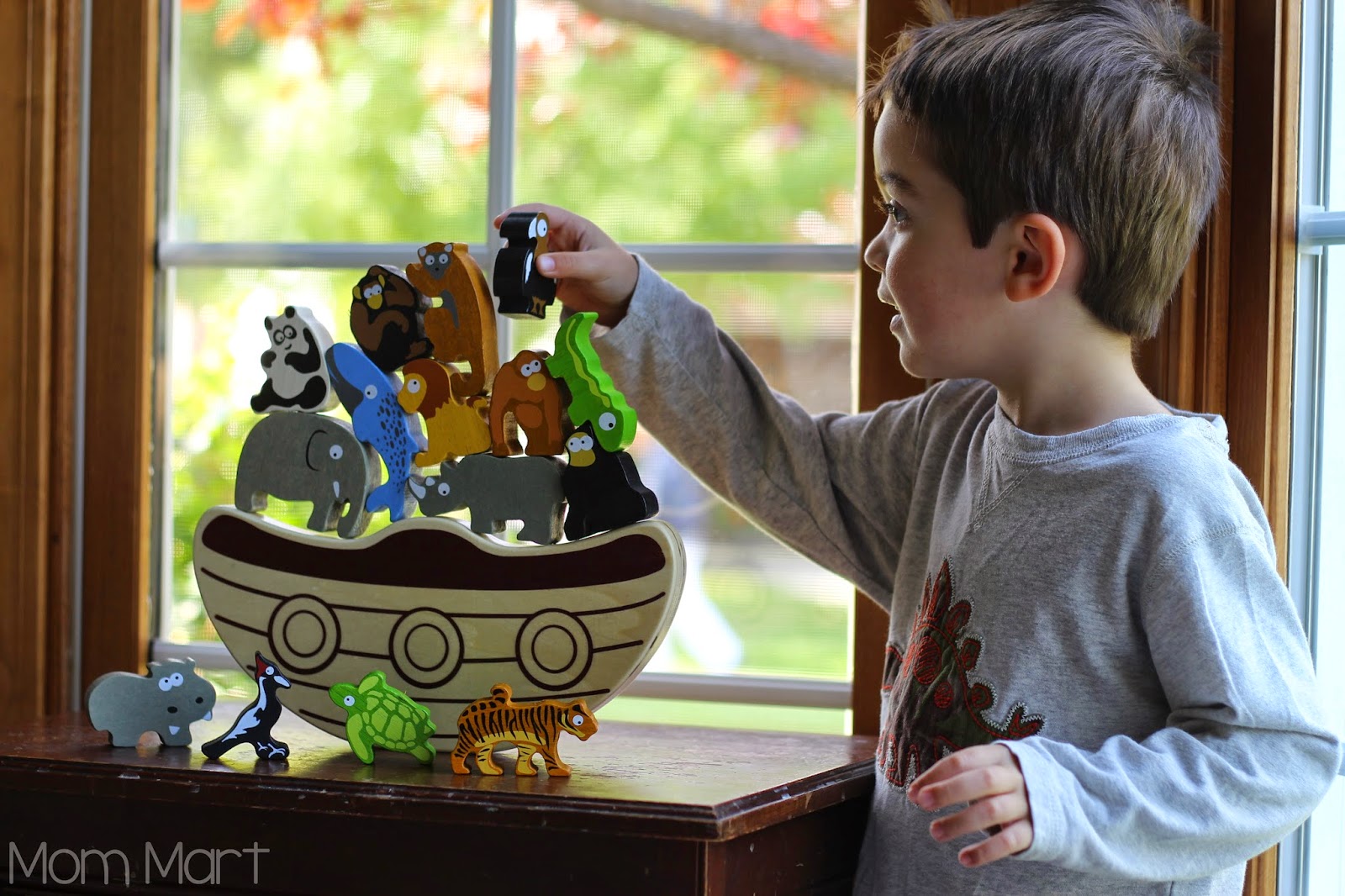 Begin Again Toys Balance Boat with endangered animals review