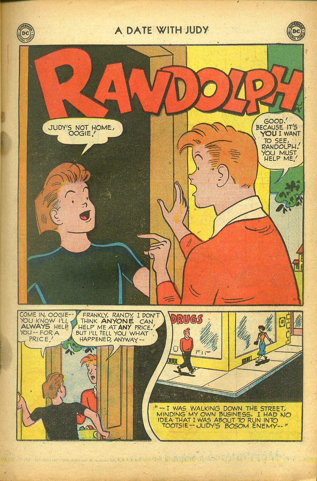 Read online A Date with Judy comic -  Issue #23 - 21