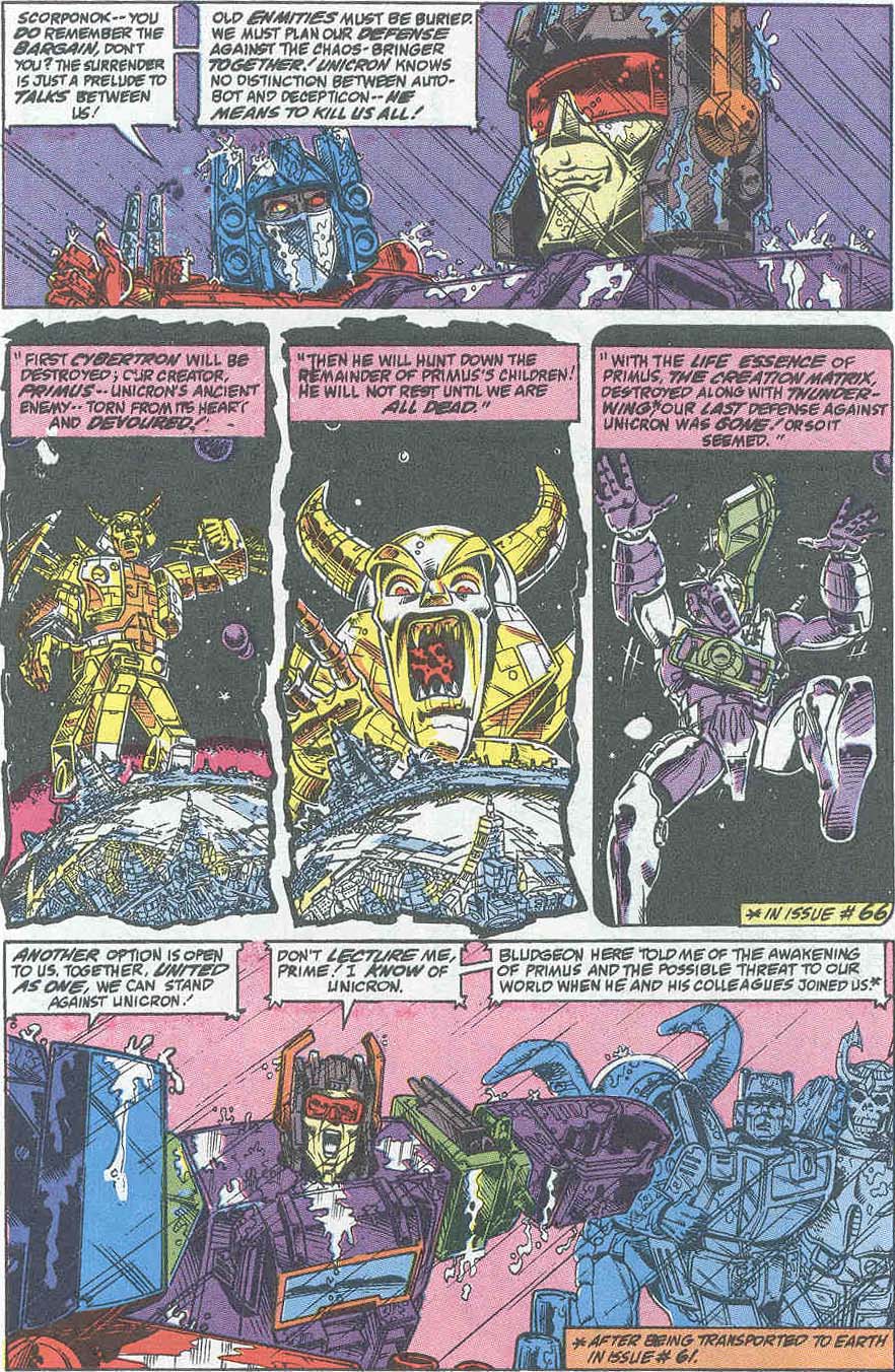 The Transformers (1984) issue 71 - Page 7
