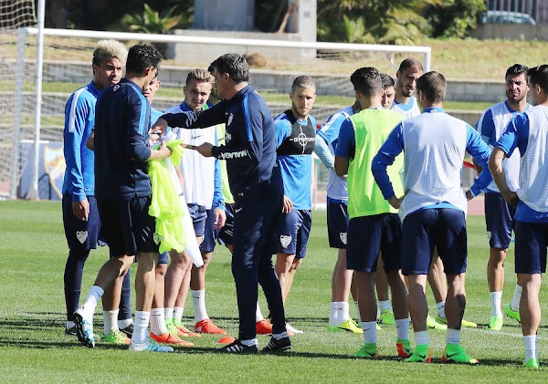 Málaga, entrenamiento hoy a las 11:00 horas