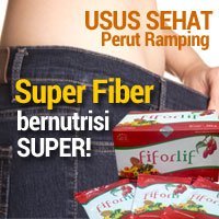 USUS SEHAT - PERUT RAMPING - SUPER FIBER - BERNUTRISI SUPER! - FIFORLIF SUPER FIBER - DETOX BERNUTRISI KOMPLIT - MENGATASI PERUT BUNCIT, MASALAH PENCERNAAN, RACUN DI USUS, DAN CEGAH PENYAKIT BERDATANGAN