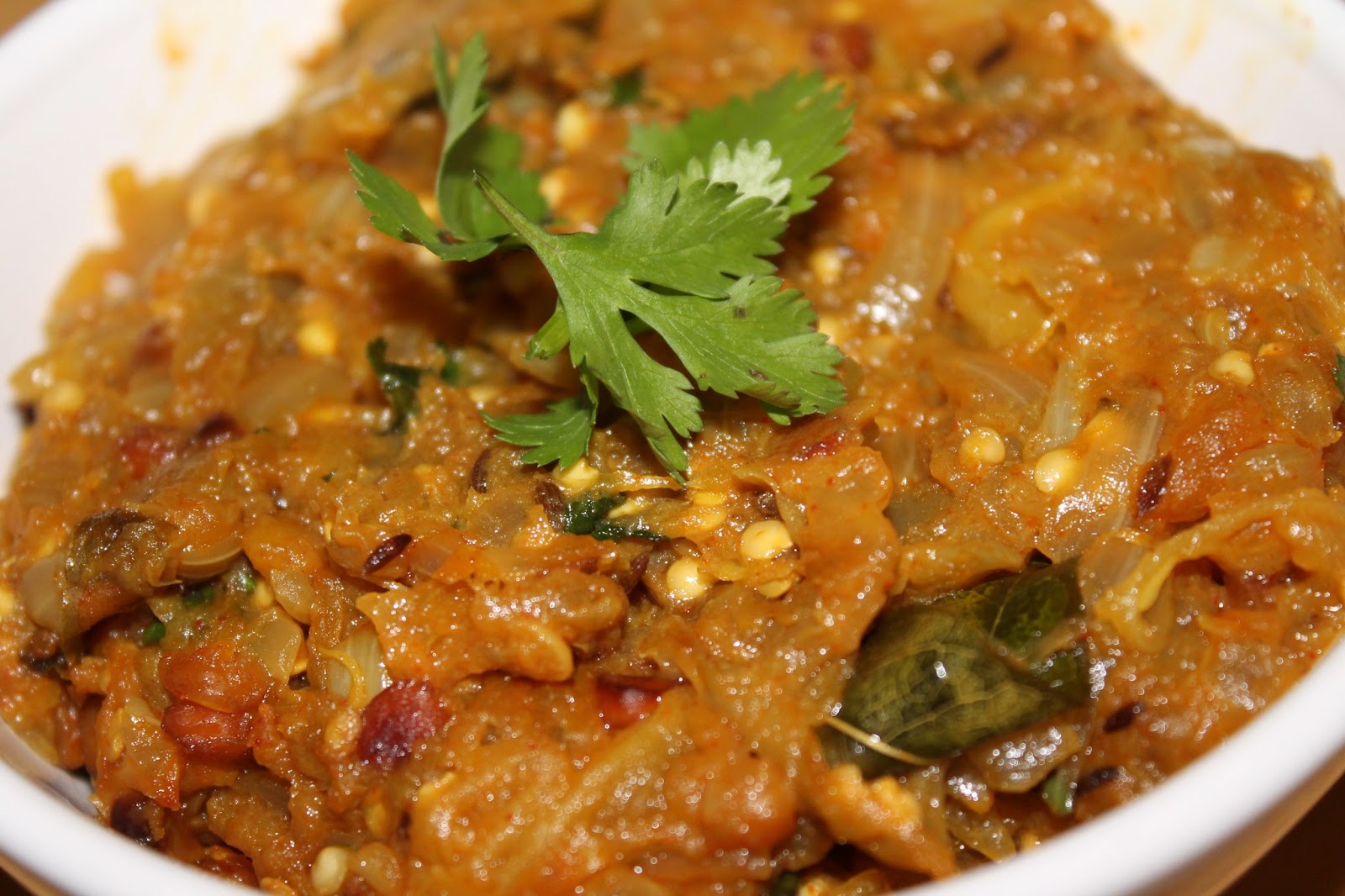 Swetha's Indian Vegetarian Cuisine EGGPLANT CHUTNEY