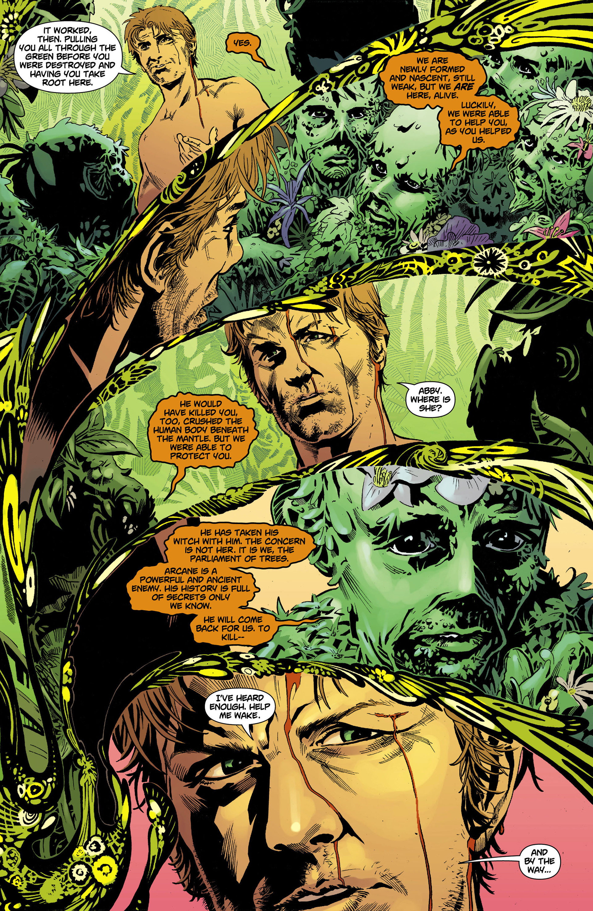 Read online Swamp Thing (2011) comic -  Issue #11 - 9