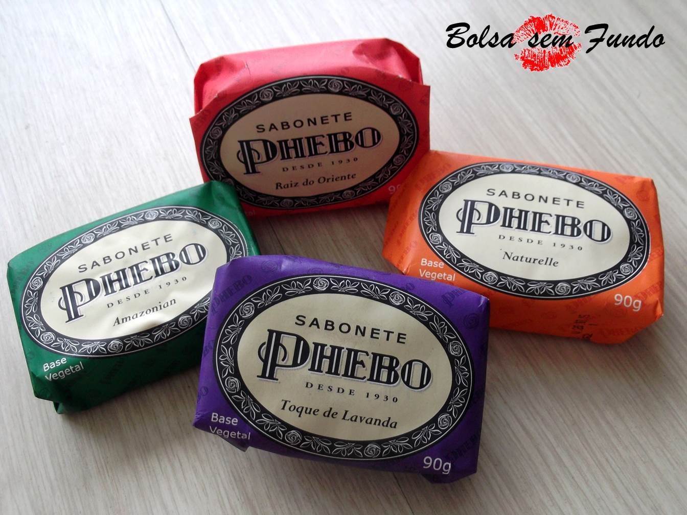 Bolsa sem fundo: Sabonete Phebo - Lojas Granado