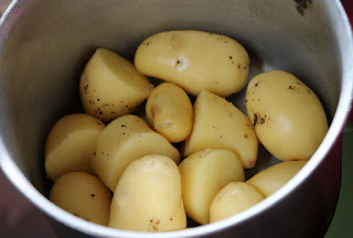 Home grown wonderful potatoes Home grown wonderful potatoes