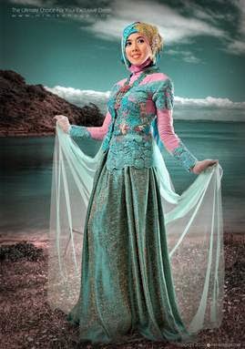 Model kebaya muslim modern terbaru saat ini