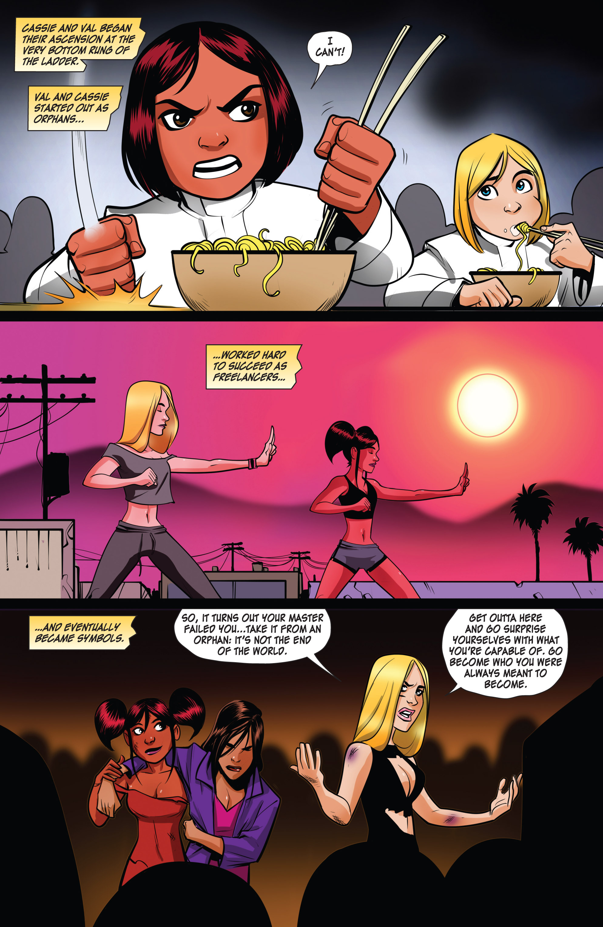 Read online Freelancers comic -  Issue #6 - 24