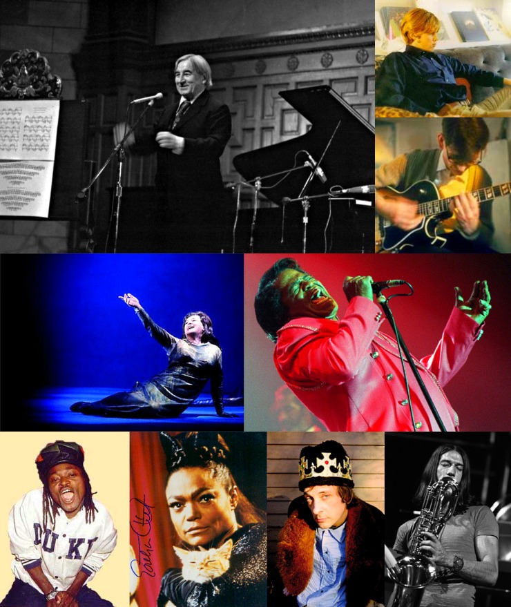 Yesterday in Dead Musicians 1225a James Brown Zaire 1974 Zappa