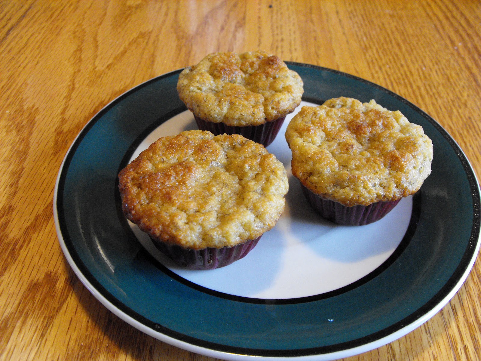 Charity's Weight Loss Journey & Recipes: Low Carb Banana Muffins