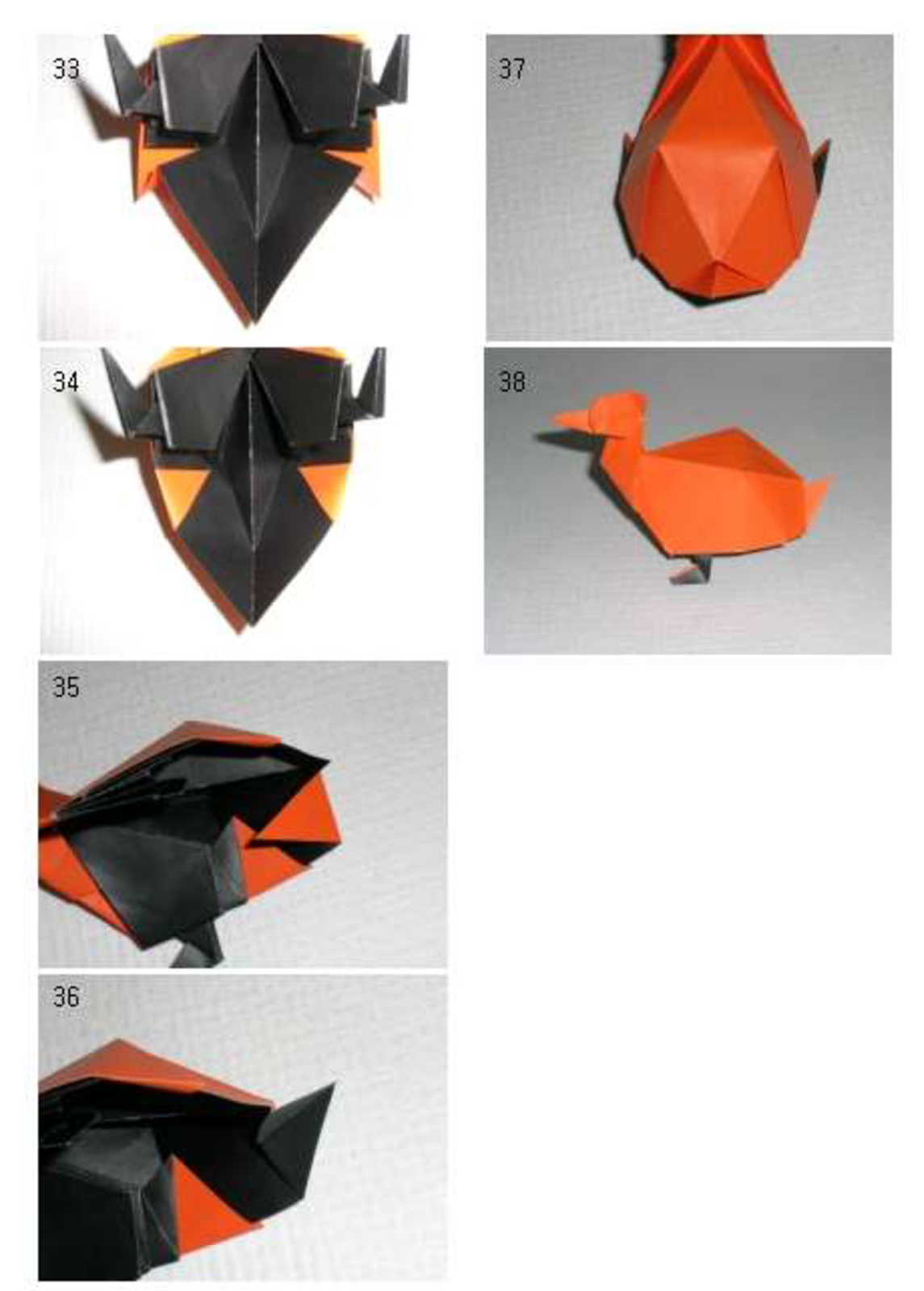 origami duck folding instructions origami instructions art and craft