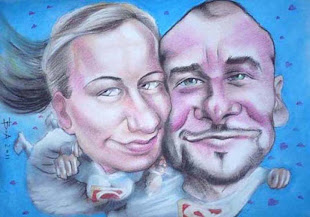 Invitaţie de nuntă caricatură - 2011 Suceava
