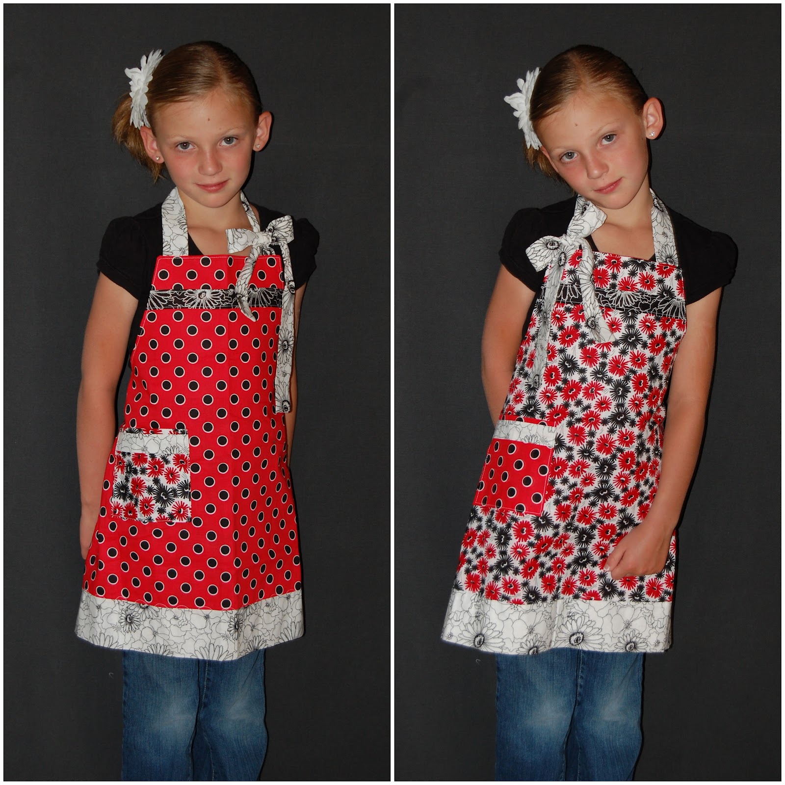 R & B Crafts Little Girl Aprons