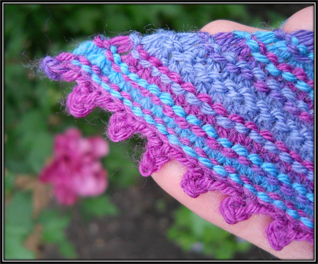 Miniature Mice Pretty Picot Shawl