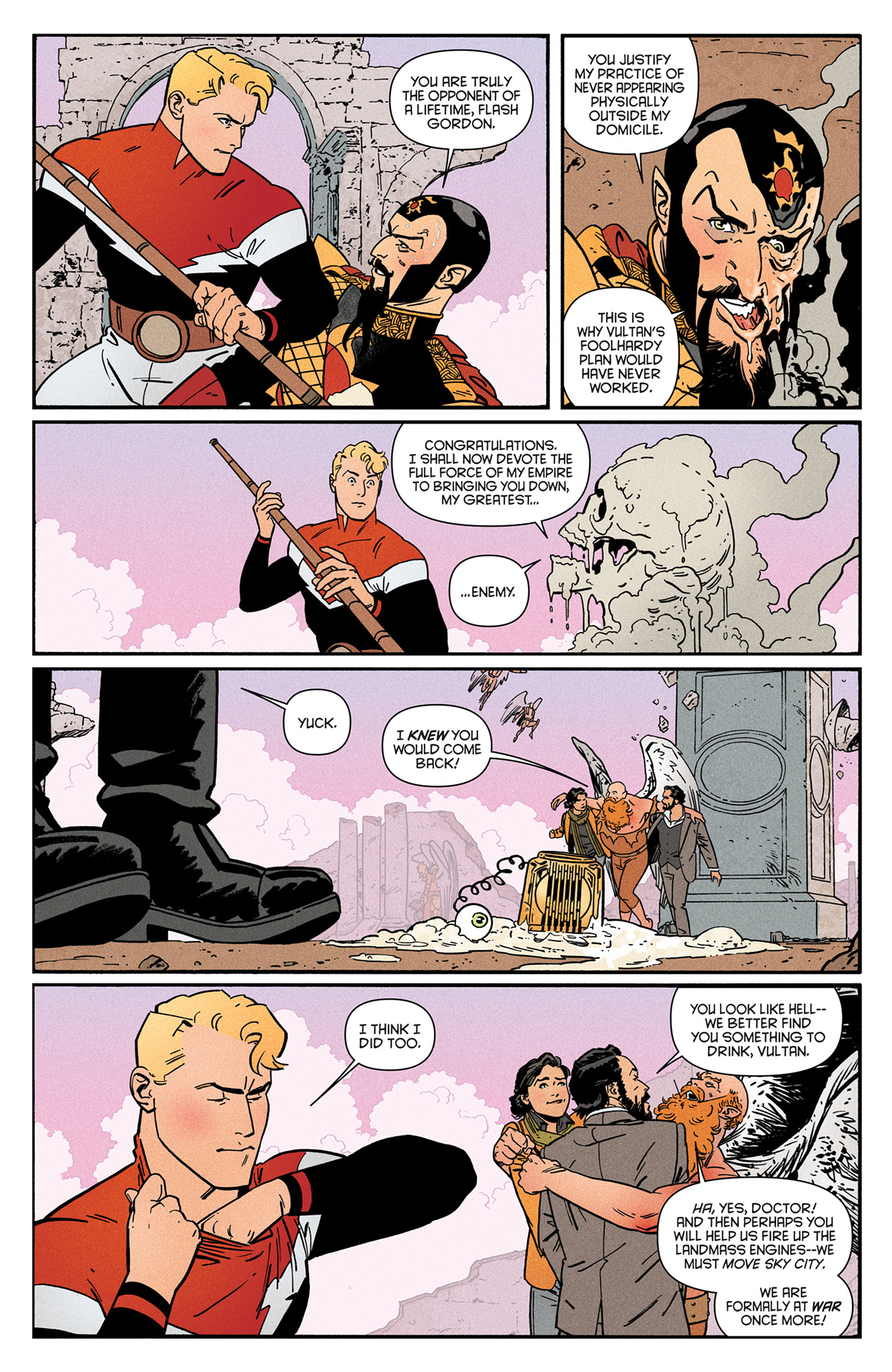 Read online Flash Gordon (2014) comic -  Issue #8 - 16