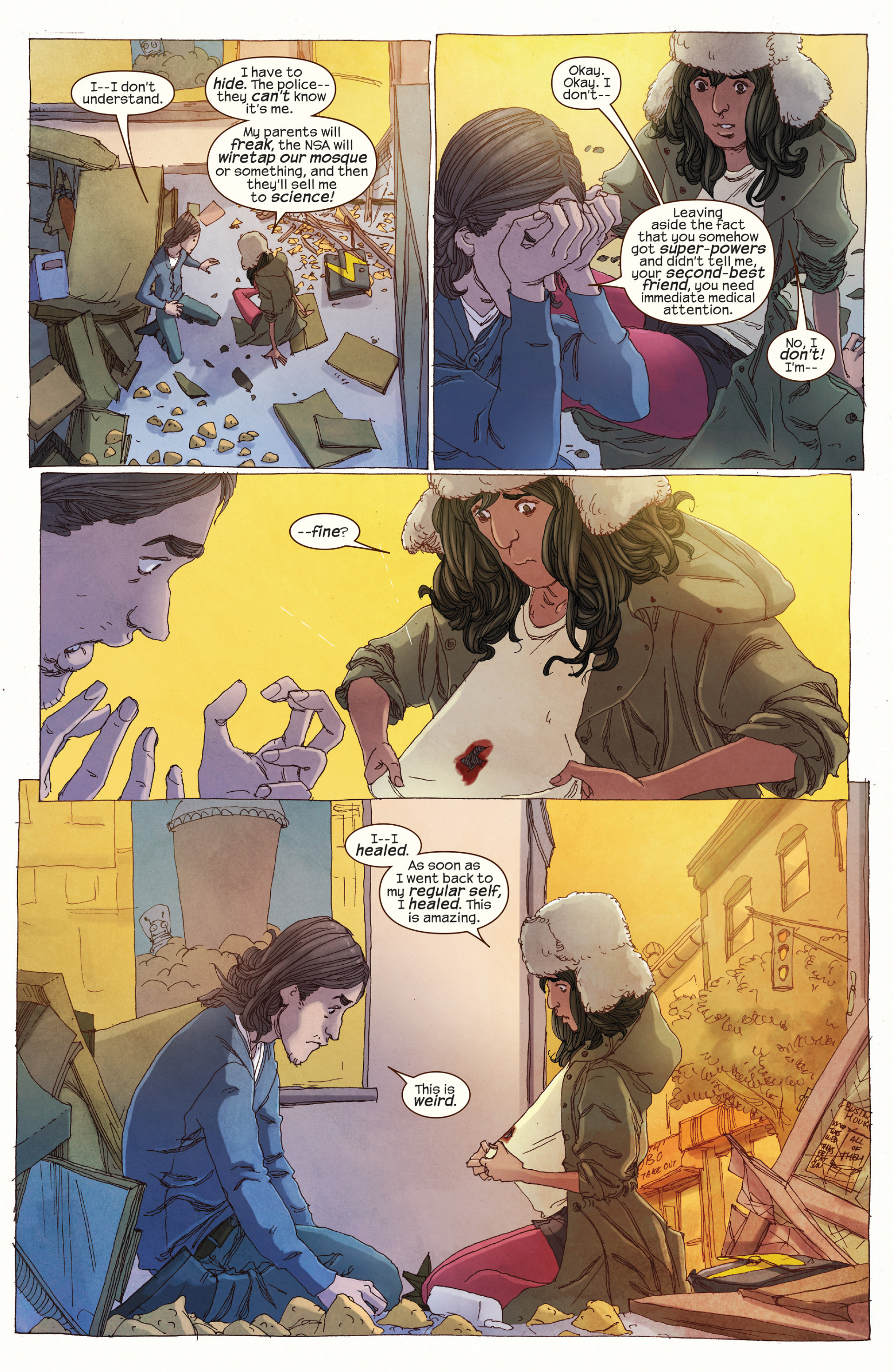 Read online Ms. Marvel (2014) comic -  Issue #4 - 6