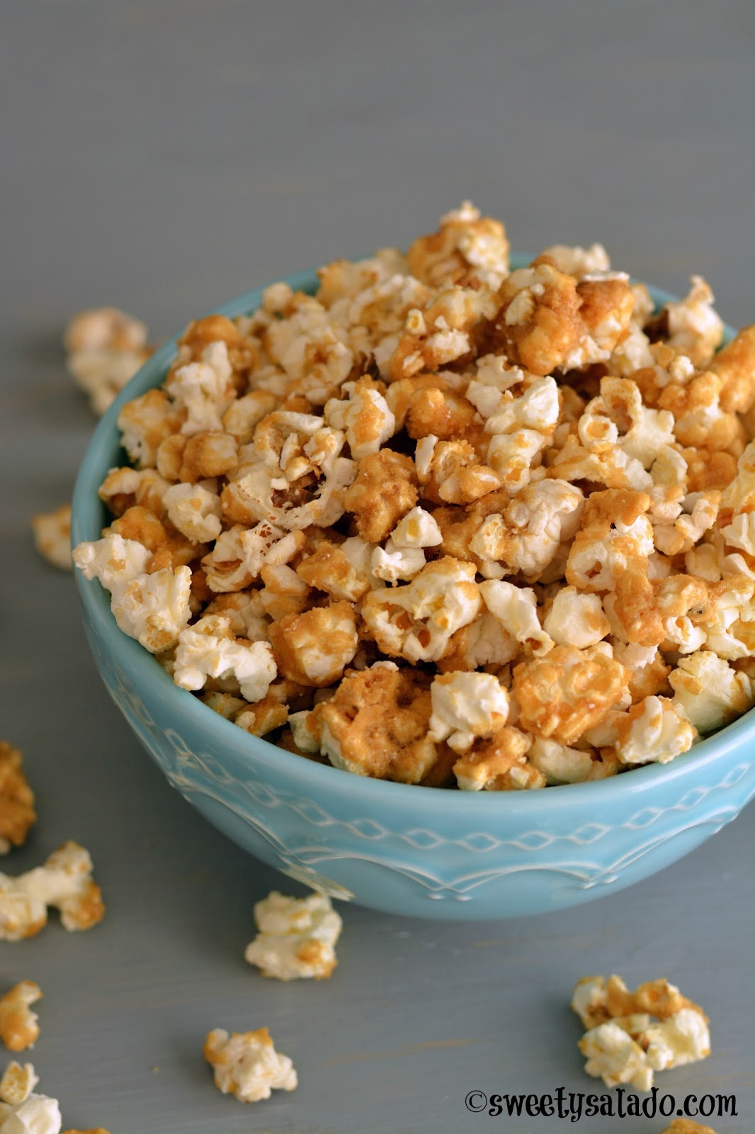 cansada marca Fantástico Crispetas (Palomitas de Maíz) de Caramelo