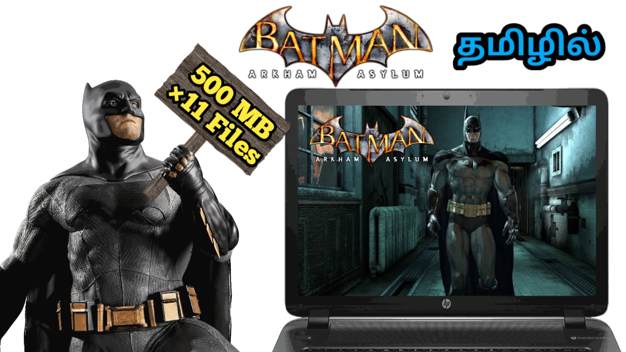Nivas Tech Batman Arkham Asylum Game For Pc Or Laptop