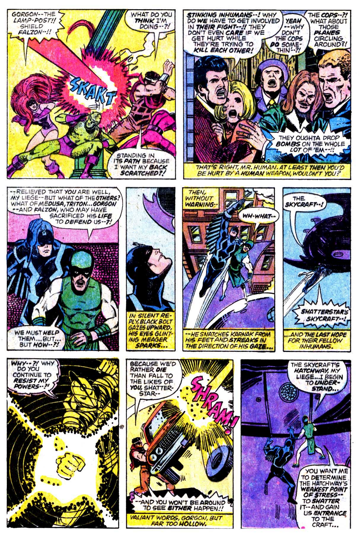 Read online Inhumans (1975) comic -  Issue #4 - 8