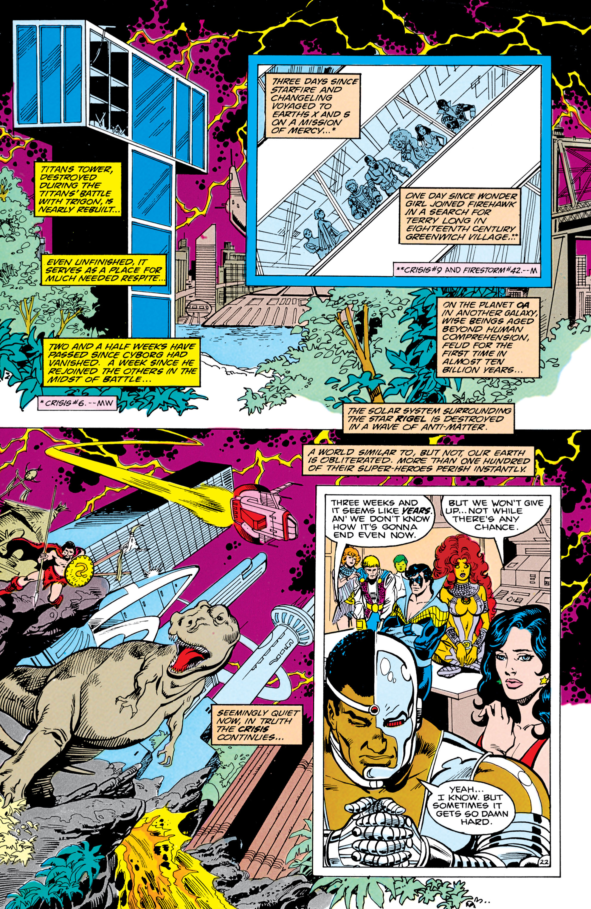 Read online The New Teen Titans (1984) comic -  Issue #13 - 22