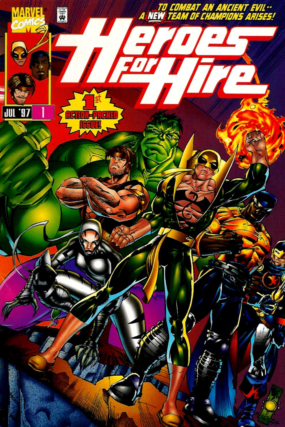 Heroes For Hire (1997) issue 1 - Page 1