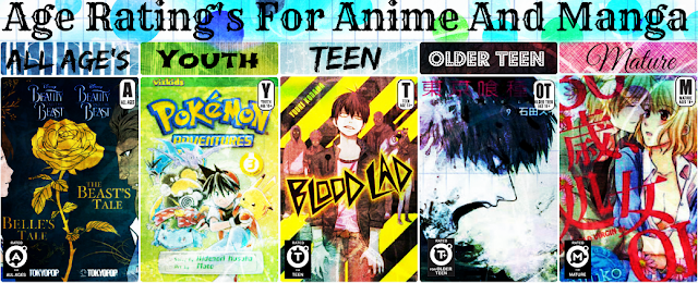 Age Rating's For Anime And Manga - The Shy Anime Nerds