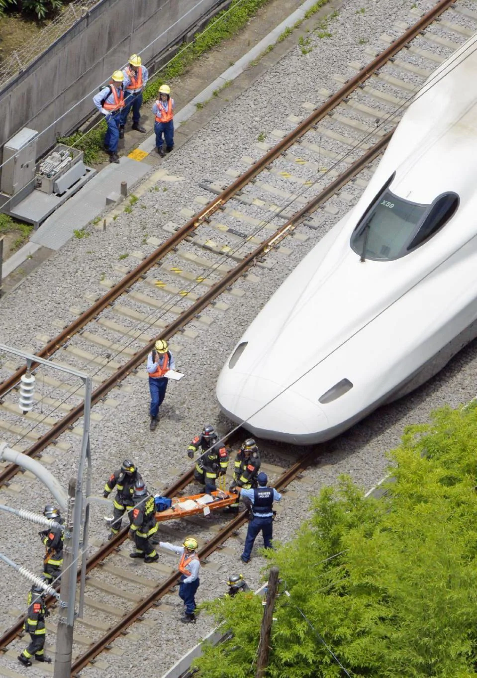 Passenger sets self on fire on Japan bullet train,Tokyo, Japan, Injured, Suicide Attempt, 