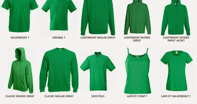 colori magliette fruit of the loom