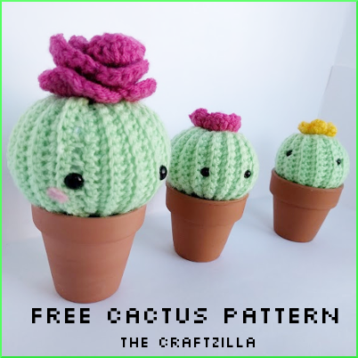 The Craftzilla: Free Cactus Pattern