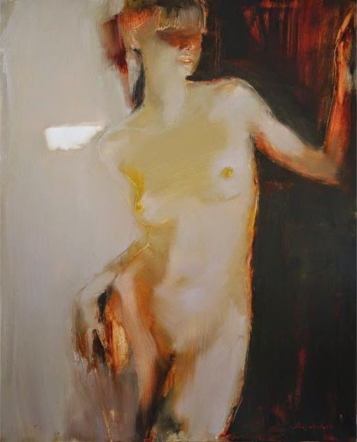 Iryna Yermolova pinturas impressionistas mulheres sensuais