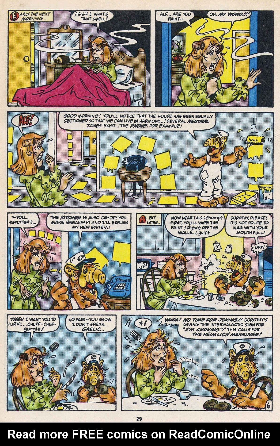 Read online ALF comic -  Issue #16 - 31