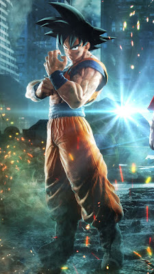Goku Jump Force - Fond d'Écran en QHD pour Mobile
