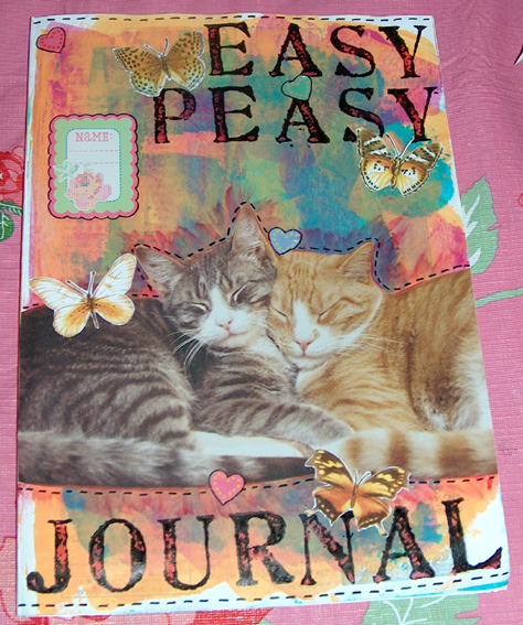 Caatje's Artsy Stuff: Easy Peasy Journal Tutorial - Part two ...