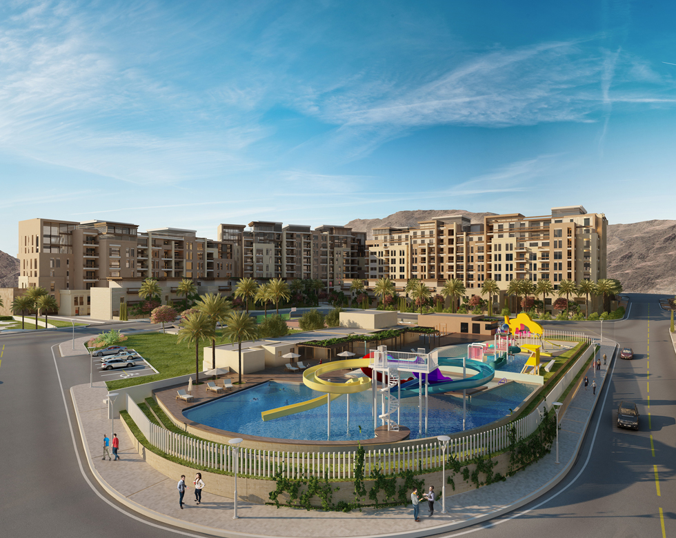 Luxury houses, villas and hotels Marsa Zayed Aqaba, Jordan / project