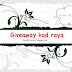 Giveaway Kad Raya by Zafirah Nazri